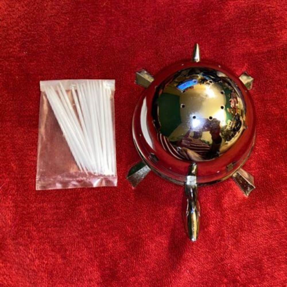 VINTAGE MID CENTURY IRWINWARE MOCK TURTLE Hors D'oeuvre SERVER 1974 USA NEW